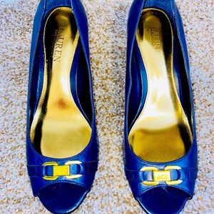 Polo Ralph Lauren heels size 8 look brand new